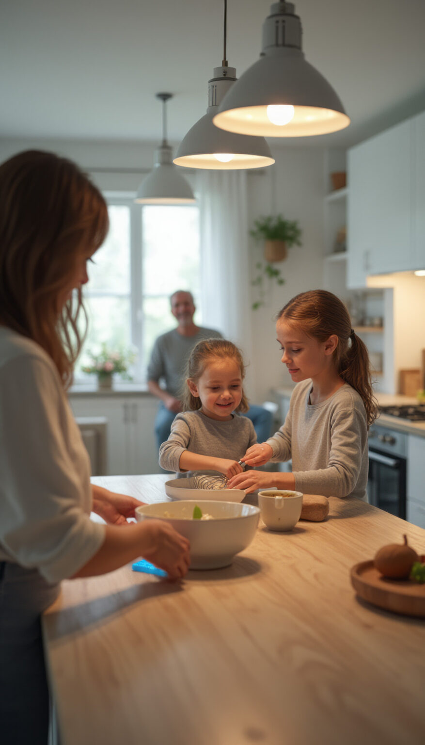 In vielen Familien spielt sich das halbe Leben in der Küche ab.